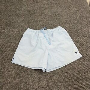 Caribbean Swimwear Board Shorts Men M Blue Nylon Mesh Lined Trunks Casual Summer
